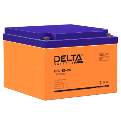 Аккумуляторная батарея Delta GEL 12-26