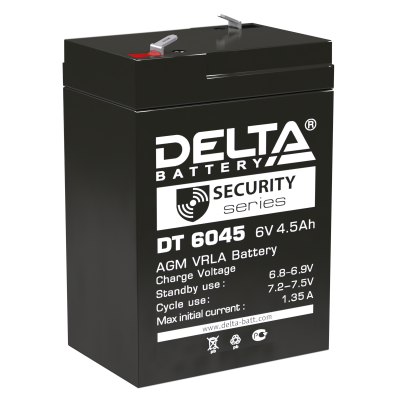 Аккумуляторная батарея Delta DT 6045