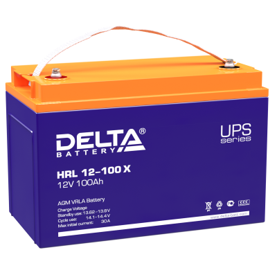 Аккумуляторная батарея Delta HRL 12-100 X
