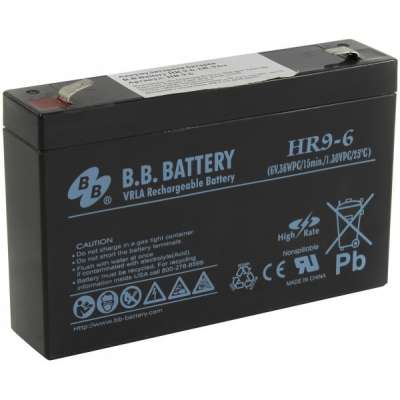 Аккумуляторная батарея В.В.Battery HR 9-6