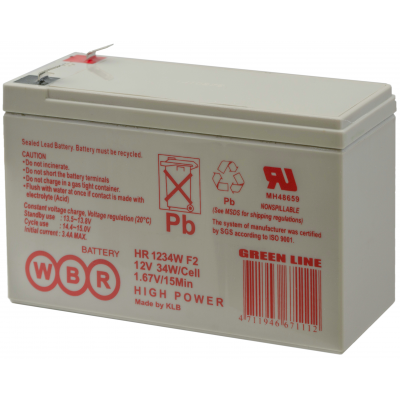 Аккумуляторная батарея WBR HR 1234 W