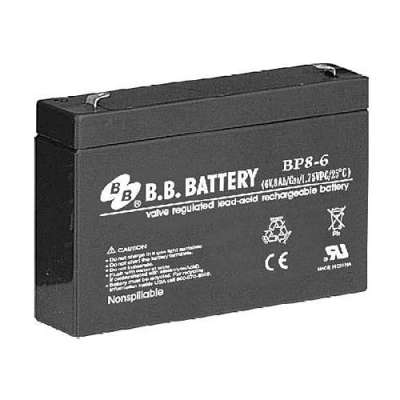Аккумуляторная батарея B.B.Battery BP 8-6