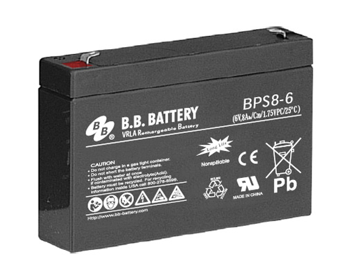 Аккумуляторная батарея BB Battery BPS8-6